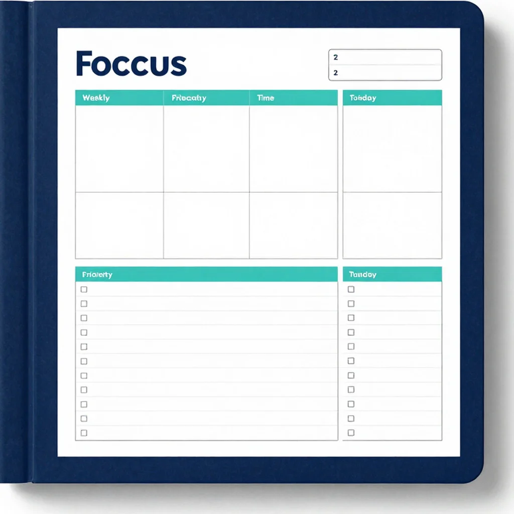 Weekly Focus Planner